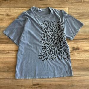 Roger Clyde Peacemakers Tribal Shirt XL Double Sided Y2K